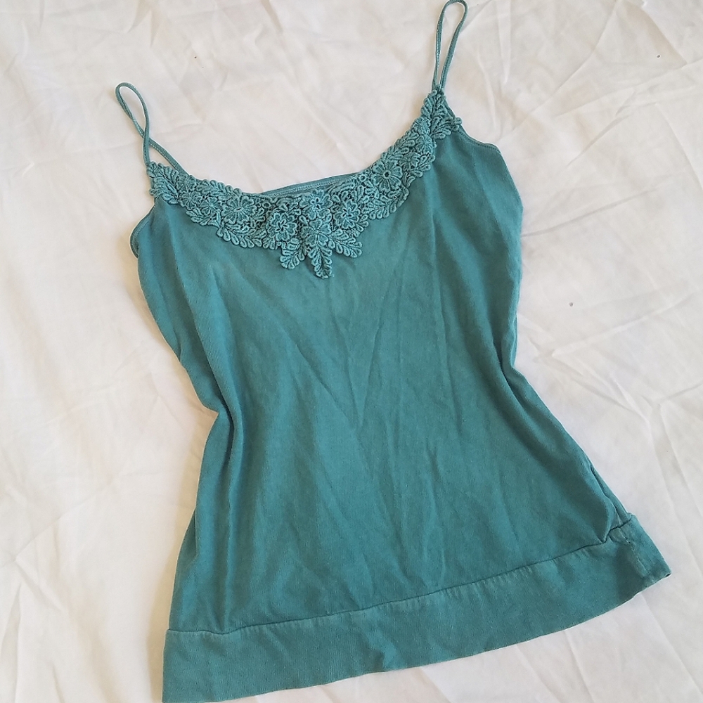 90s Floral Embroidered Camisole